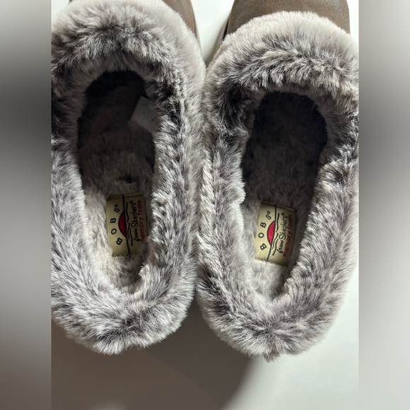 NWOT chocolate Skechers Bobs keepsakes Lite- cozy blend slippers. Size 9. - Picture 4 of 10